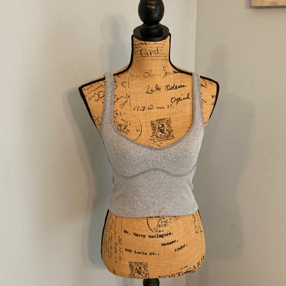 Free People Meg Seamless Crop Top - No Size Tag - Women Size S/M